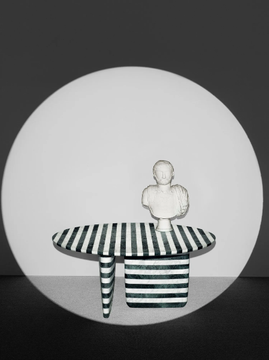 TOBI-ISHI SPECIAL EDITION - Round marble table by B&B Italia - view 3